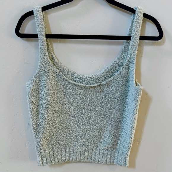 Skims Cozy Knit Bundle- Tank and Hoodie Full Zip Jacket. Sz Small - Picture 6 of 11